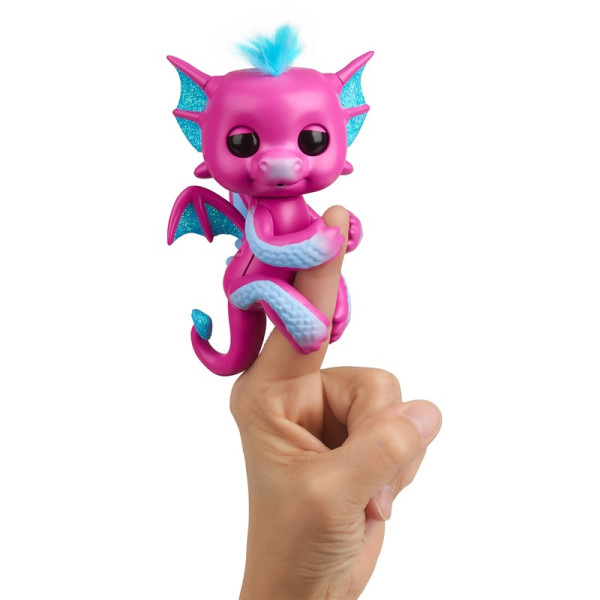 

Интерактивная игрушка WowWee Ручной дракончик Сенди розовый (W3580/3583)