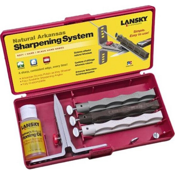 

Точило для ножей Lansky Natural Arkansas Knife Sharpening System (LKNAT)