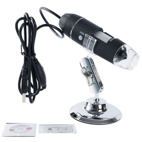 

USB микроскоп электронный цифровой с увеличением 1600 x Emagym DM-1600