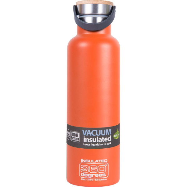 

Бутылка для воды Sea To Summit Vacuum Narrow Mouth Bottle (750 ml, Pumpkin) (STS 360BOTNRW750PM)