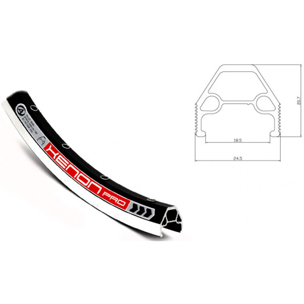 

под ACO Argon Pro 559 (26") x18/36 CNC, двойной, под FV, черный (36091520)