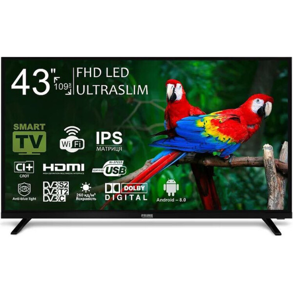 

43" Prime Technics PT 43F10S8FR Black