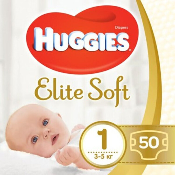 

Подгузники Huggies Elite Soft 1 Jumbo 50 (5029053547930)