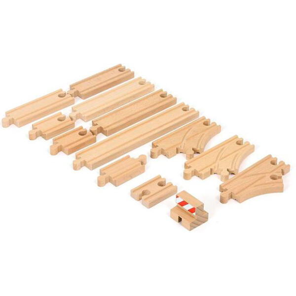 

BRIO World АКСЕССУАРЫ ТРАССА Базовый набор ж/д элементов 33394