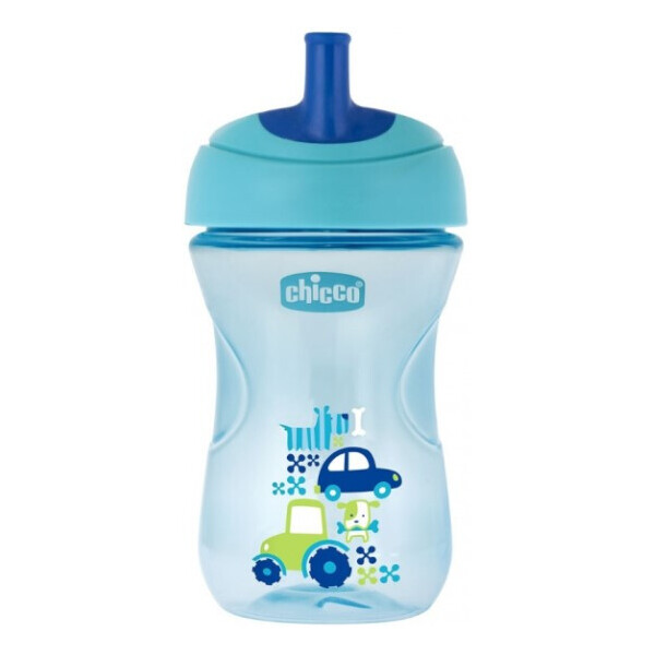 

Поильник-непроливайка Chicco Advanced Cup, 266 мл, 12+ мес., голубой (06941.20.01)