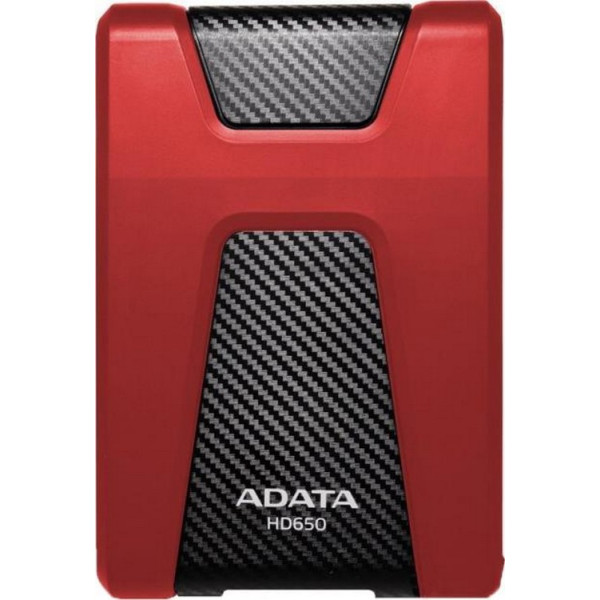 

Внешний жесткий диск ADATA DashDrive Durable HD650 2TB AHD650-2TU31-CRD 2.5" USB 3.1 External Red