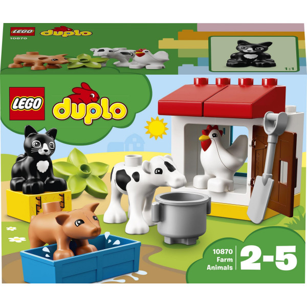 

Конструктор LEGO DUPLO Ферма: домашние животные (10870)