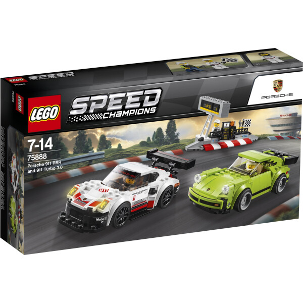 

LEGO Speed Champions Porsche 911 RSR и 911 Turbo 3.0 (75888)