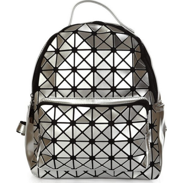 

Женский рюкзак Bao Bao Geometry Серебро Глянцевый (2030)