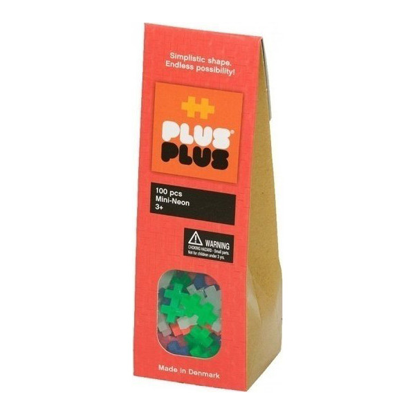 

Конструктор Plus-Plus Mini "Неоновый", 100шт (PP-3304)