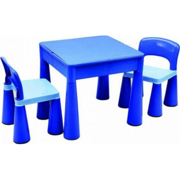 

Столик Tega Mamut с двумя стульчиками Blue/light blue