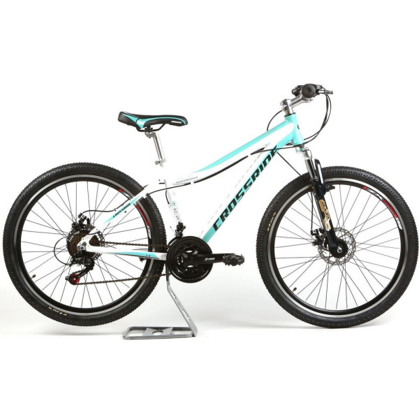 

Велосипед CROSSRIDE Cleo 26" 15" (0146X) бело-бирюзовый