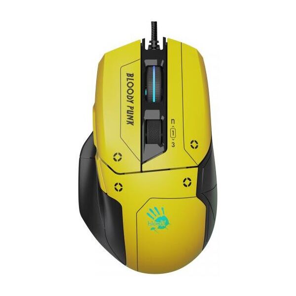 

Мышь Bloody W70 Max Punk Yellow