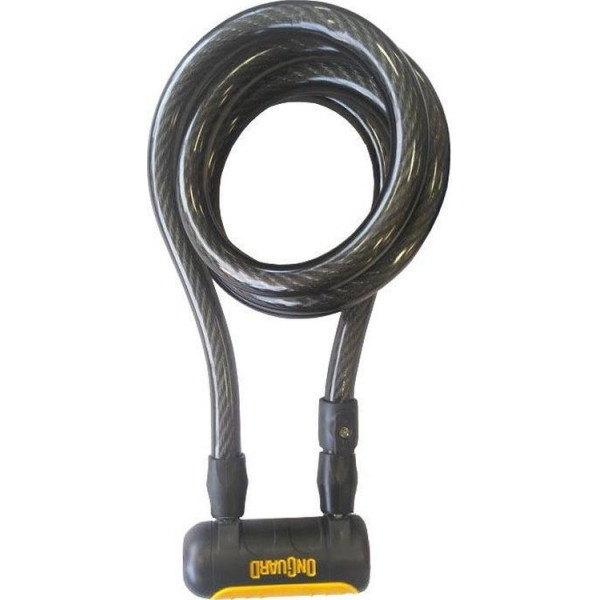 

ONGUARD REVOLVER Coil Key. Стальной спиральный трос 185см х 15мм в силиконовой оплетке. с системой X4P. 4 ключа + 1 с подсветкой (LCK-61-29)