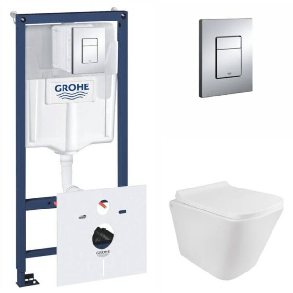 

Набор инсталляция 5 в 1 Grohe Rapid SL 38827000 + унитаз с сиденьем Qtap Tern QT1733052ERW