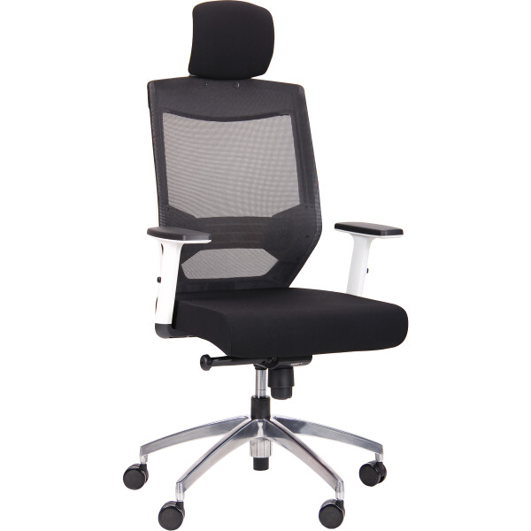 

AMF Admin White Alum Black/Black