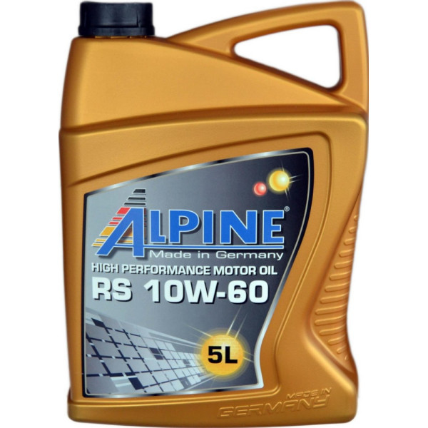 

Моторное масло Alpine RS 10W-60 5 л