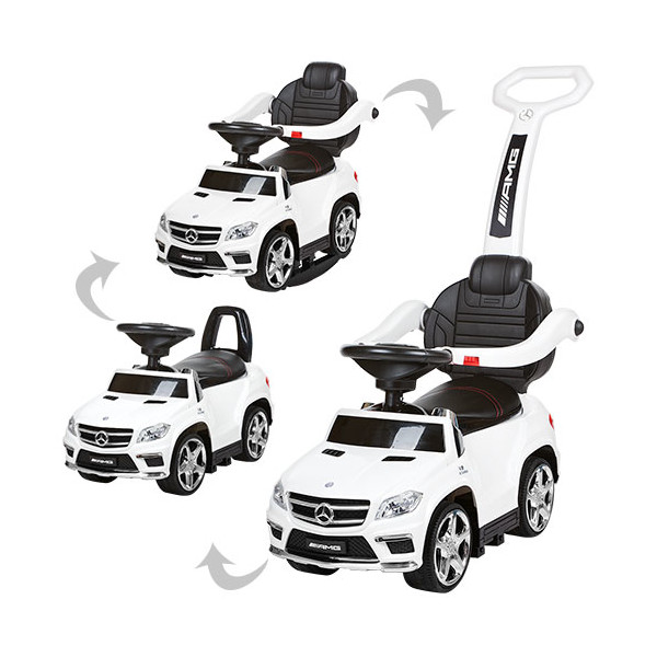 

Каталка-толкалка Bambi 3 в 1 M 3186L-1 Белая