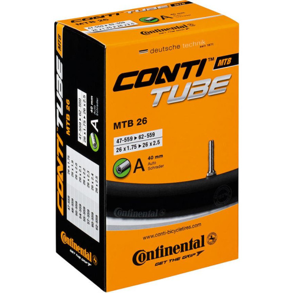 

Continental MTB 26"x1.75-2.5, 47-559 / 62-559, AV40mm