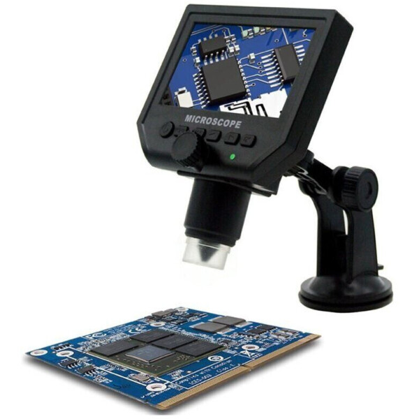 

Микроскоп для пайки с 4.3 LCD экраном GAOSUO P-600 c увеличением 600 X