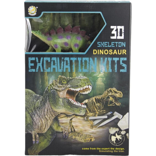 

Набор игровой Qunxing Раскопки динозавра STEGOSAURUS (501B-504B-4)