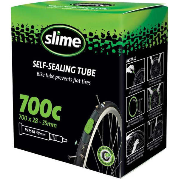 

антипрокольная с жидкостью 700 x 28-35 PRESTA, Slime