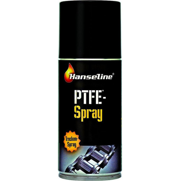 

Смазка для цепи спрей Hanseline PTFE Spray, 150 мл (тефлоновый)