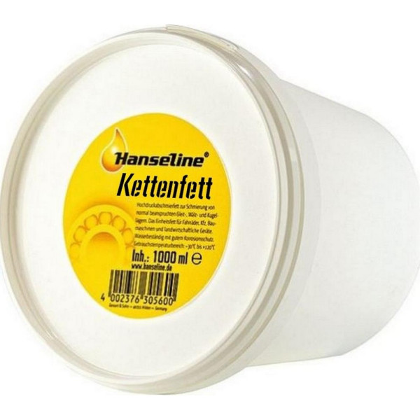 

Смазка для цепи Hanseline Kettenfett, 250мл (консистентная)