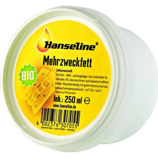

Смазка многофункциональная Hanseline Mehrzwerckfett, 250мл (консистентная)