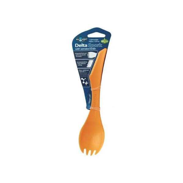 

Наборы столовых приборов Sea To Summit Delta Spork Orange Ложка-Вилка