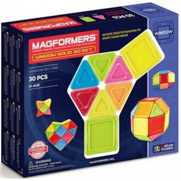 

Магнитный конструктор Magformers 3D окошки, 30 эл. (714006)
