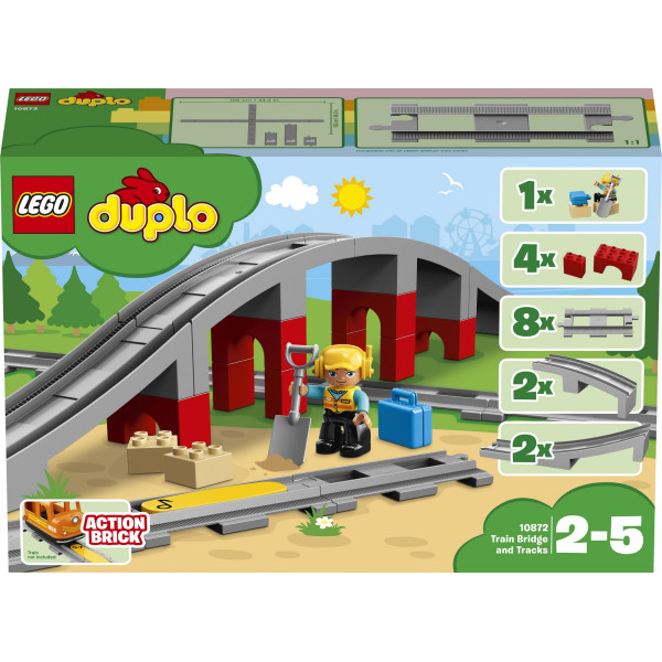

LEGO® DUPLO Town Железнодорожный мост (10872)