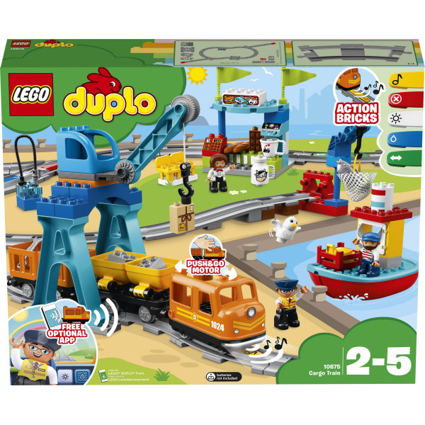 

LEGO® DUPLO Town Грузовой поезд (10875)