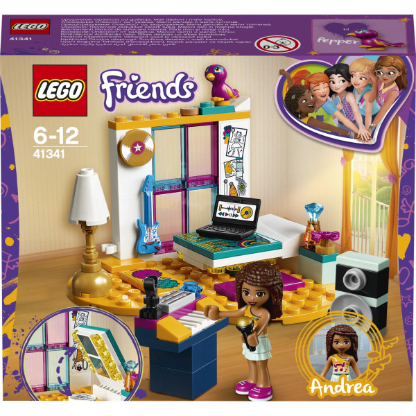 

Конструктор LEGO Friends Комната Андреа (41341)