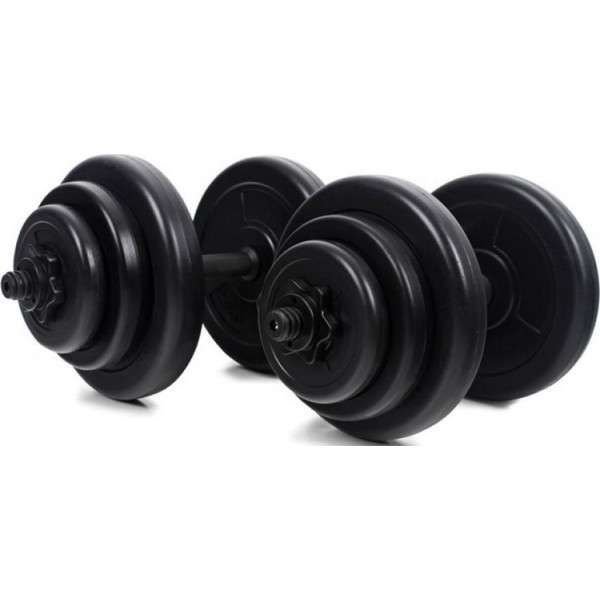 

Набор гантелей RN Sport битумная по 18 кг (2 шт) (BD-18)
