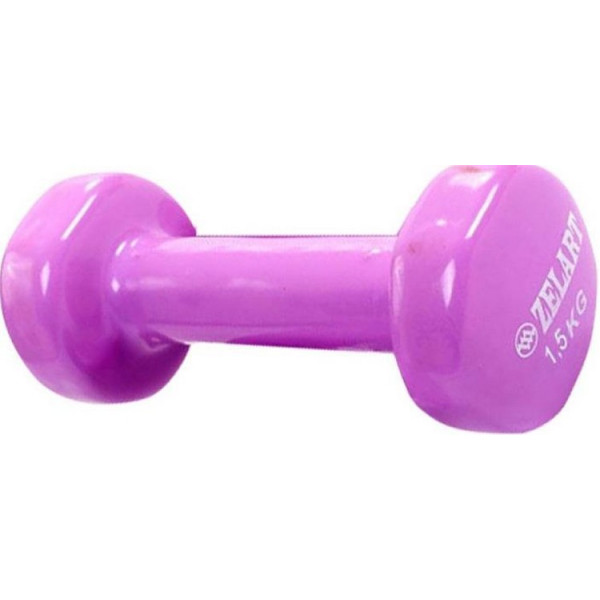 

Гантель для фитнеса Zelart 1,5 кг (1шт) фиолетовый (Z-1,5-LV)