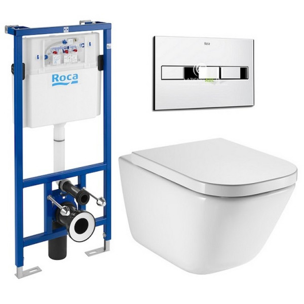 

Инсталляция с унитазом ROCA GAP SoftClose, A34H47C000+A890090020+A890096001