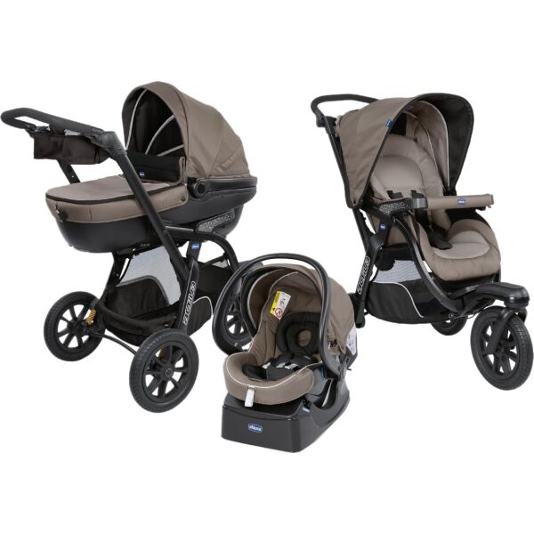 

универсальная 3 в 1 Chicco Trio Active3 Top Коричневая (79270.34)