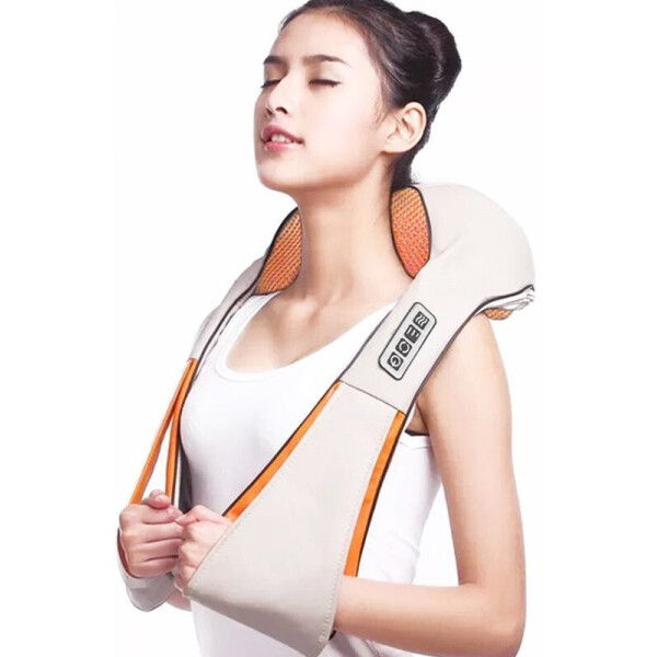 

Массажер электрический роликовый пояс-Massager of Neck Kneading для спины и шеи