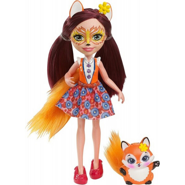 

Кукла Лисичка Фелисити и Флик Enchantimals Felicity Fox Doll with Flick DVH89