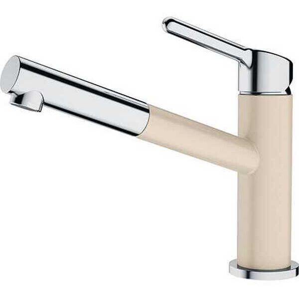 

Смеситель Franke Orbit Pull Out 115.0623.136 хром-бежевый