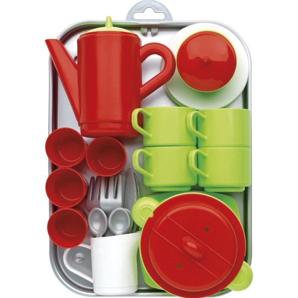 

Игровой набор Ecoiffier Chef-Cook с посудой на 4 персоны (000972)