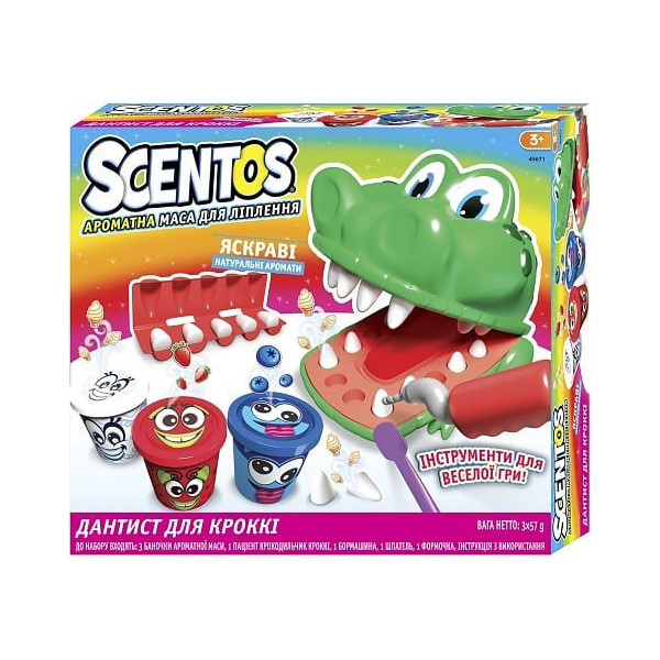 

Набор для творчества Scentos Дантист для Крокки (45671)
