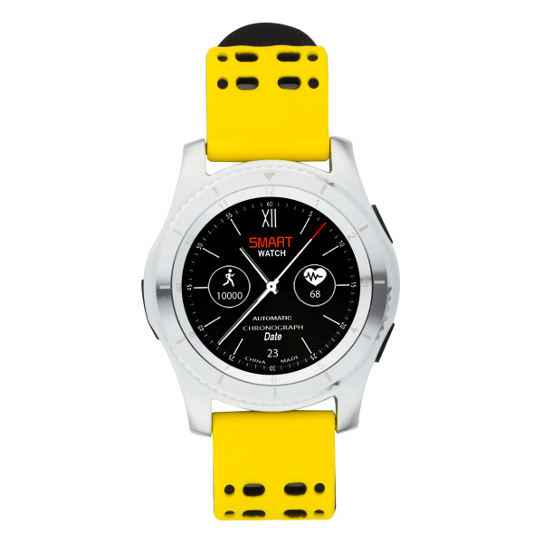 

ATRIX Smart watch X4 GPS PRO silver-yellow