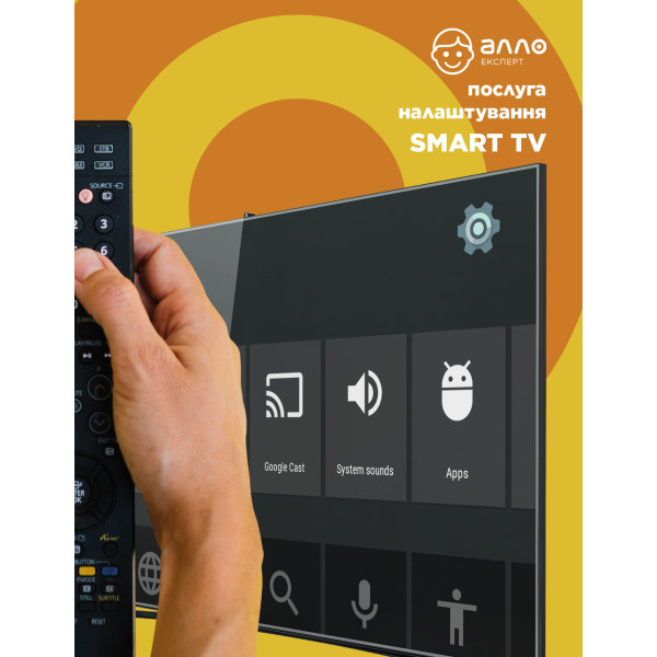 

Ваучер на услугу по настройке Smart TV