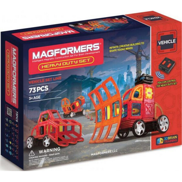 

Магнитный конструктор Magformers Спецтехника, 73 эл. (707007)