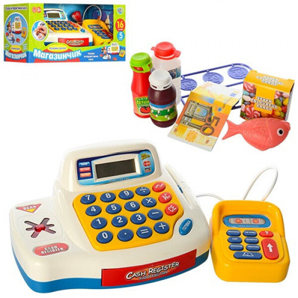 

Игровой набор кассовый апарат Limo Toy 7020 UA