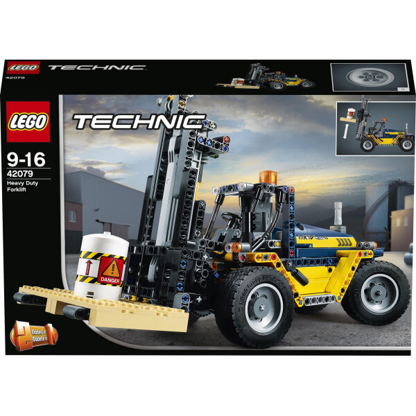 

LEGO Technic Сверхмощный вилочный погрузчик (42079)