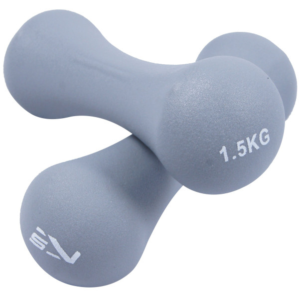 

Набор гантелей виниловые SportVida 2 x 1.5 кг SV-HK0030