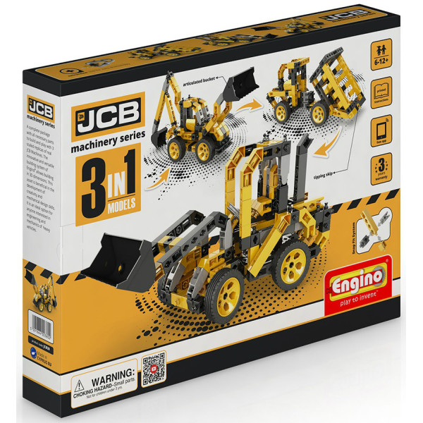 

Авто-конструктор Engino 3 в 1 Строительные машины (JCB20)